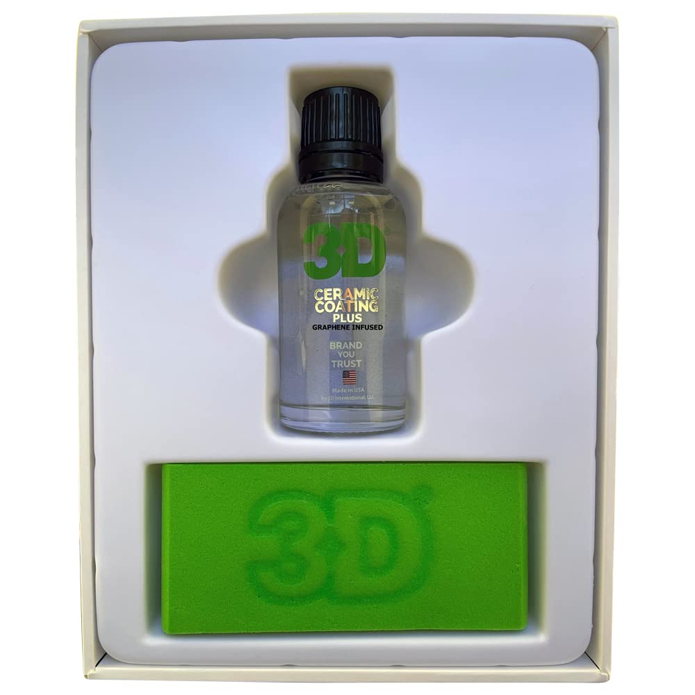 3D Ceramic Coating Graphene and Hydrophobic Infused Kit - Static Auto Care