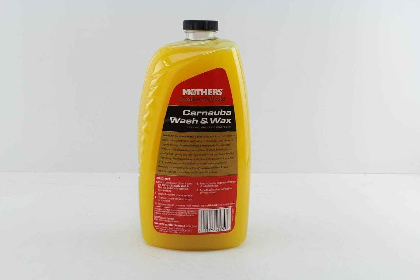 Mothers 05674 California Gold Carnauba Wash & Wax- Pack of 2 - Static Auto Care