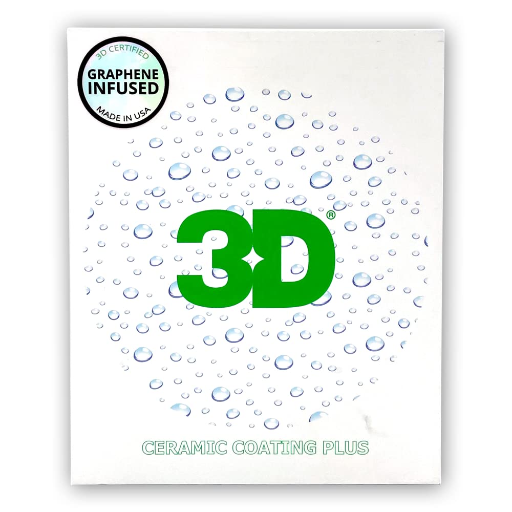 3D Ceramic Coating Graphene and Hydrophobic Infused Kit - Static Auto Care