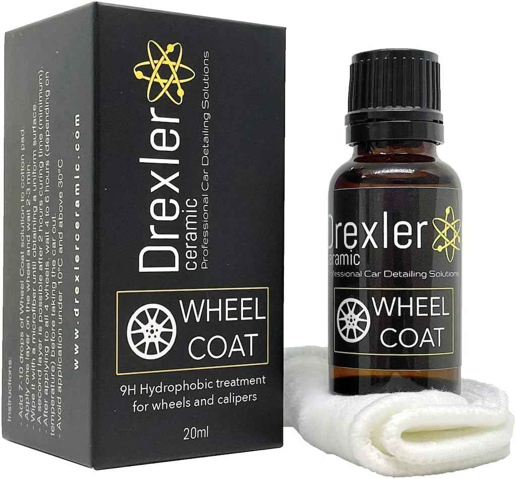 Drexler Wheel Coating 20ml – 9H Pro Grade Hydrophobic Protection - Static Auto Care