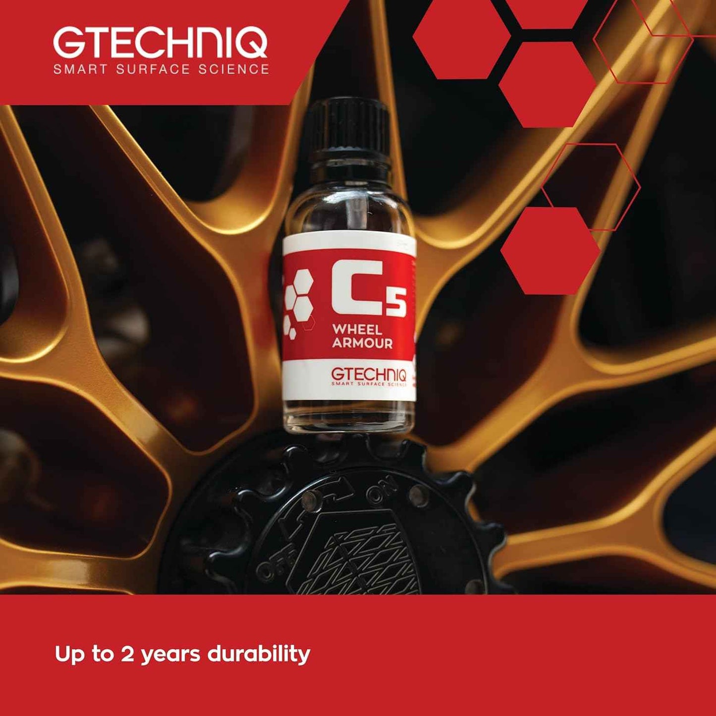 Gtechniq C5 Wheel Armour Coating - 12 Month Protection - Static Auto Care