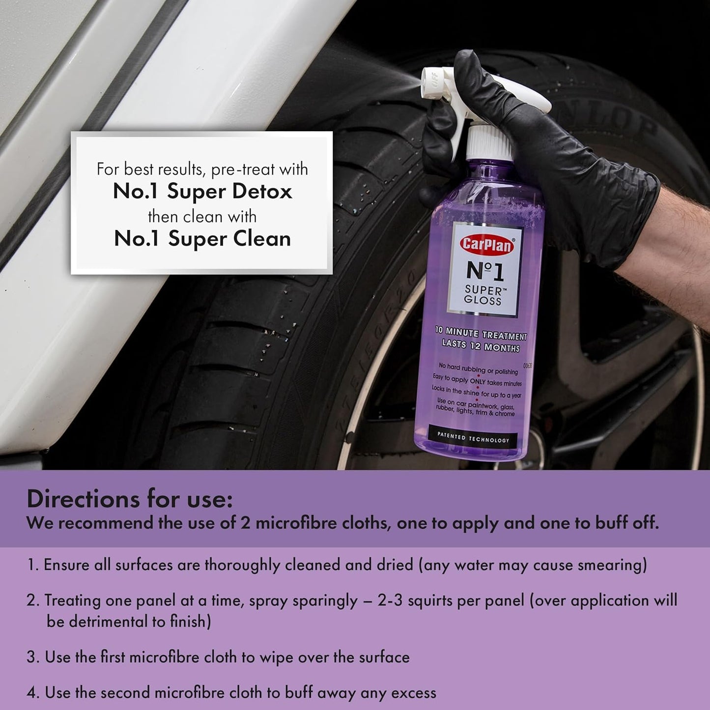 No.1 Super Gloss Hydrophobic & Nanomeric Shield - Static Auto Care