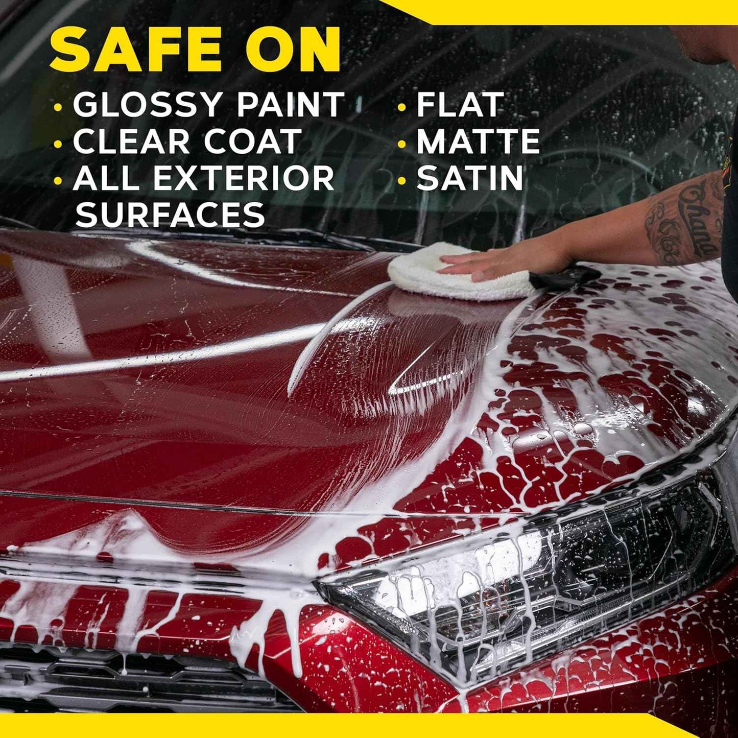 Meguiar's Hybrid Ceramic Wash & Wax Extreme Water Beading - Static Auto Care