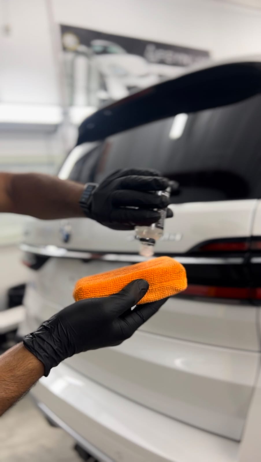 Glass Window Decontamination & Ceramic Coating Add-on - Static Auto Care