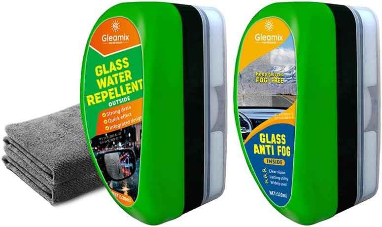 Glass Water Repellent & Anti Fog Board- Pack of 2 - Static Auto Care