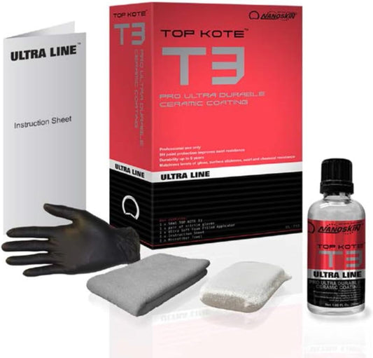Nanoskin Ultra Line T3 Ultra Durable 9H Ceramic Coating Kit - Static Auto Care