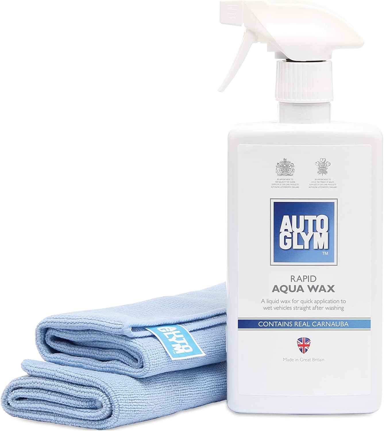 Autoglym Rapid Aqua Wax 500ml - Complete Car Wax Kit - Static Auto Care