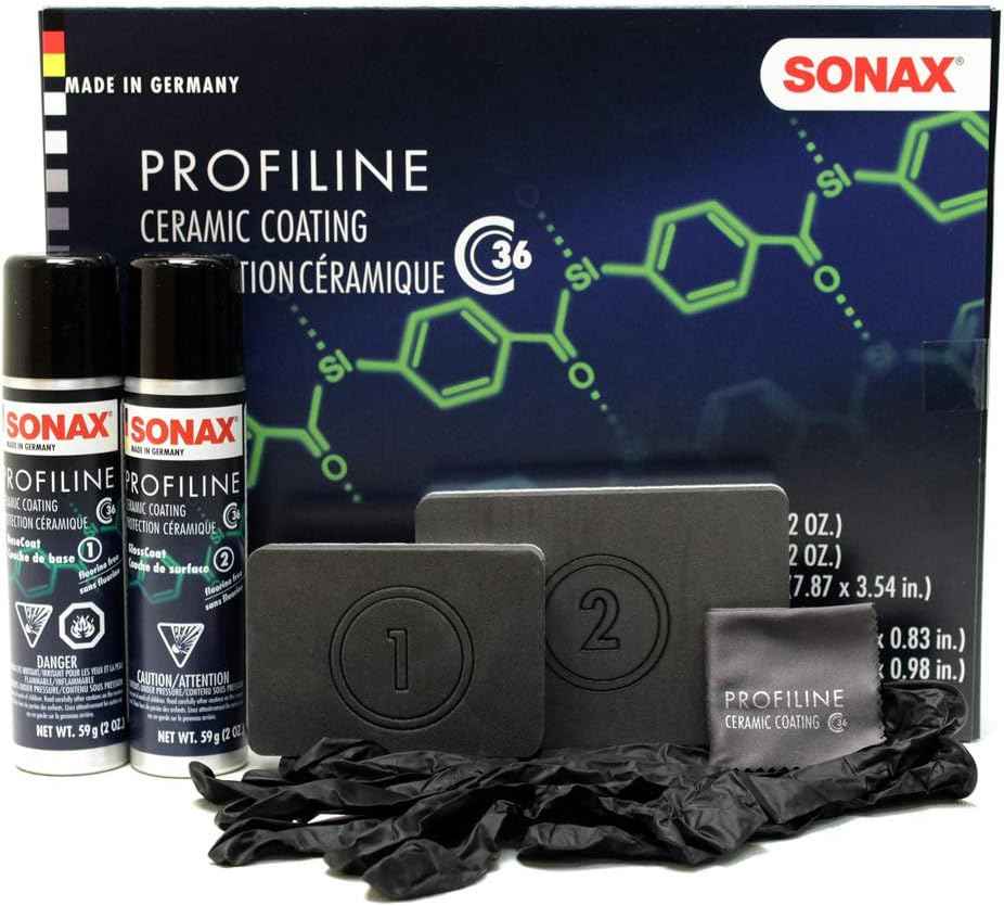 Sonax CC36 Ceramic 2-Stage Coating Kit - Static Auto Care