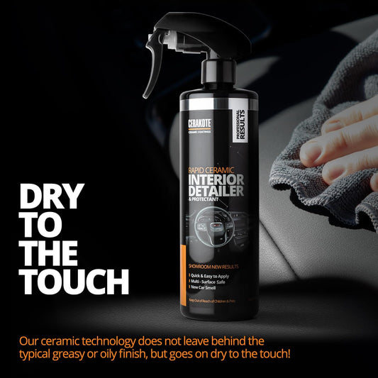 Rapid Ceramic Interior Detailer and Multi-Surface Protectant - Static Auto Care