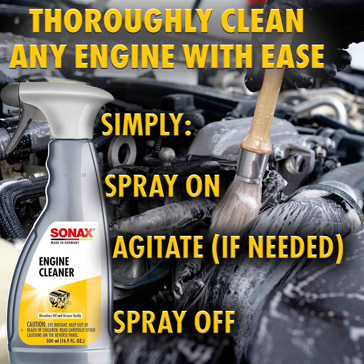 Sonax Engine Cleaner and Degreaser Spray - Static Auto Care