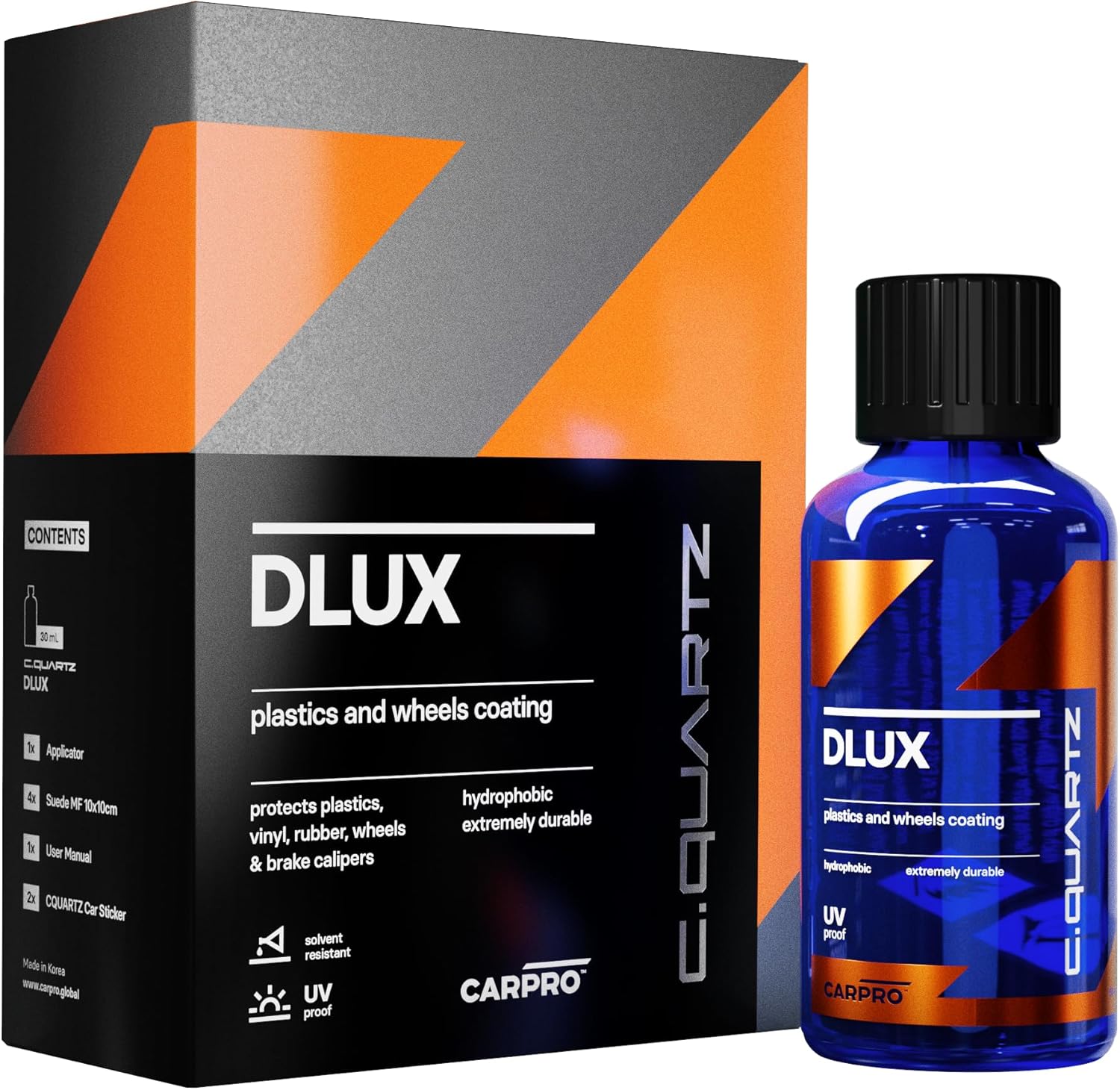 CarPro CQuartz Dlux Wheel & Trim Ceramic Coating - Static Auto Care