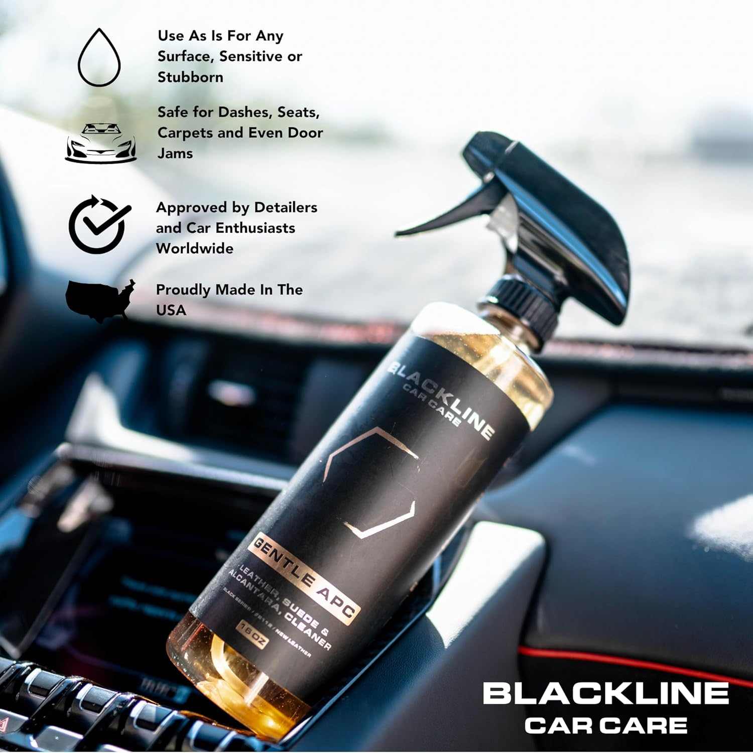 Blackline Car Care Gentle APC Cleaner Spray - Static Auto Care