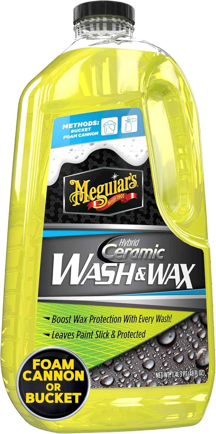 Meguiar's Hybrid Ceramic Wash & Wax Extreme Water Beading - Static Auto Care