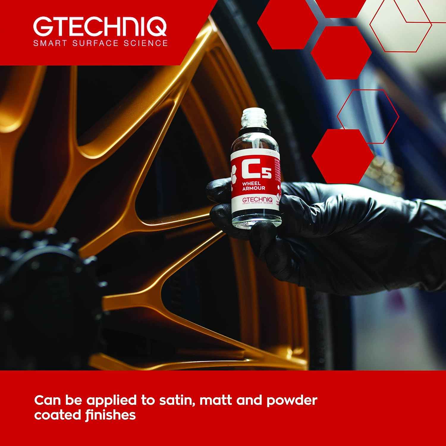 Gtechniq C5 Wheel Armour Coating - 12 Month Protection - Static Auto Care