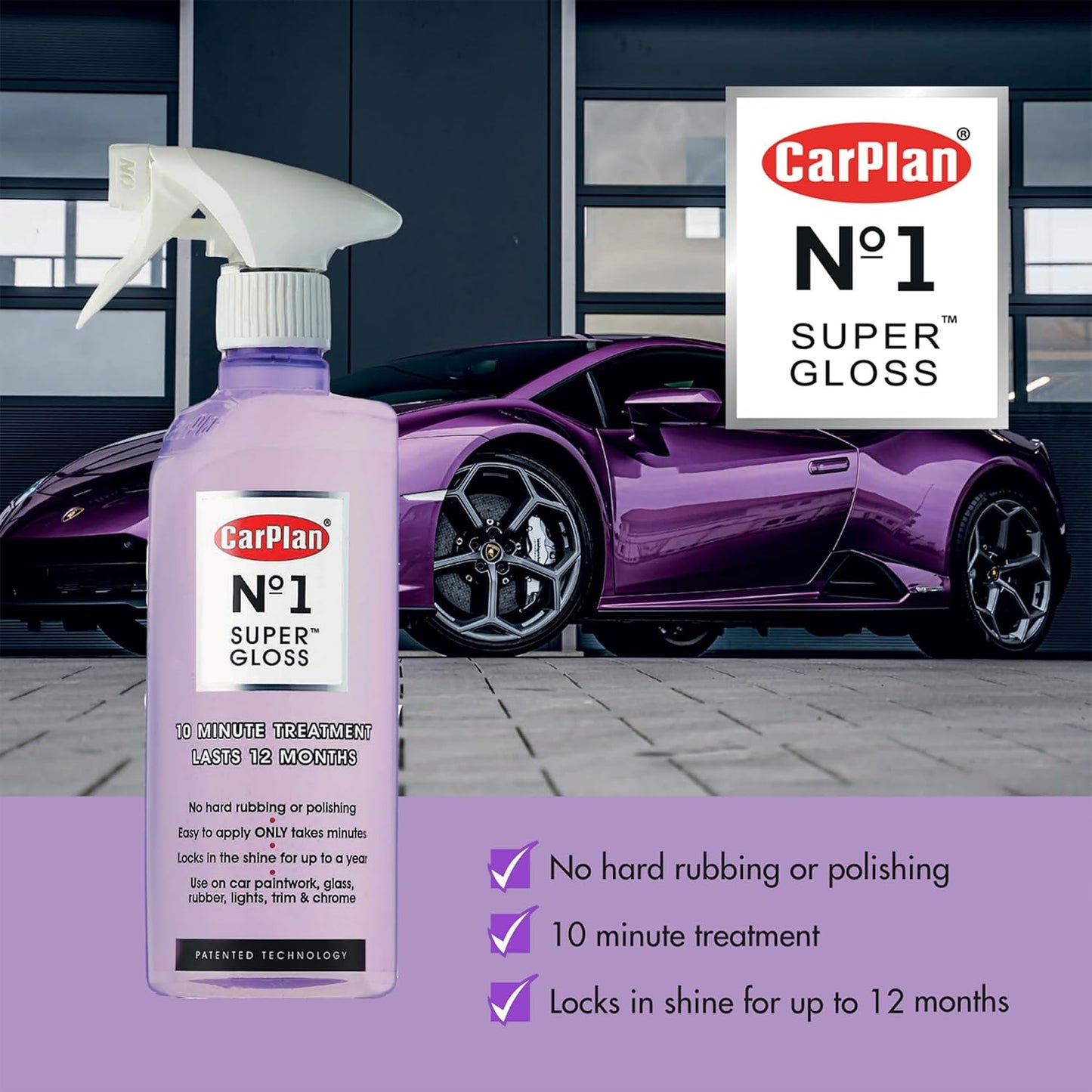 No.1 Super Gloss Hydrophobic & Nanomeric Shield - Static Auto Care