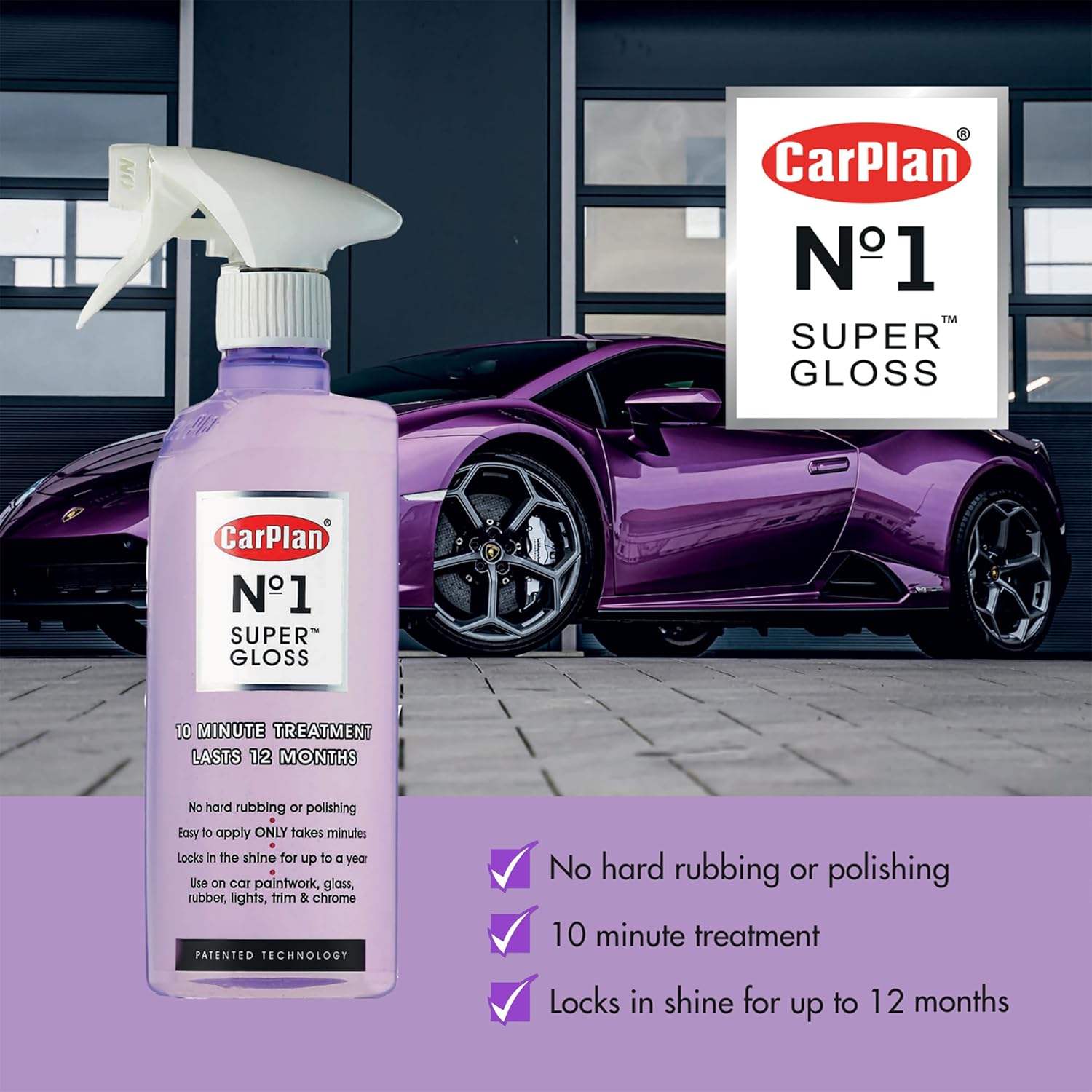 No.1 Super Gloss Hydrophobic & Nanomeric Shield - Static Auto Care