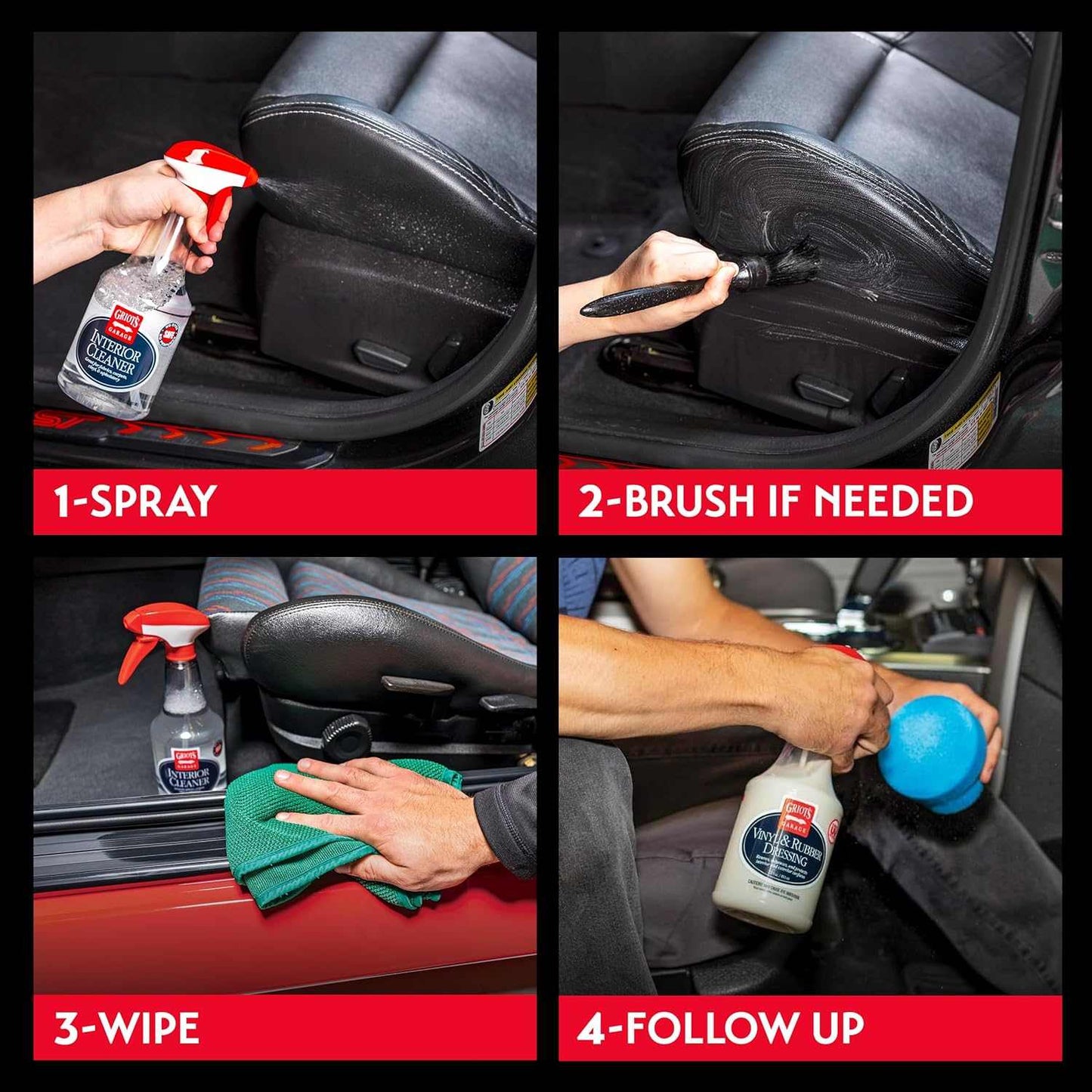 Griot's Garage 11104 Interior Cleaner 35oz/1L - Static Auto Care
