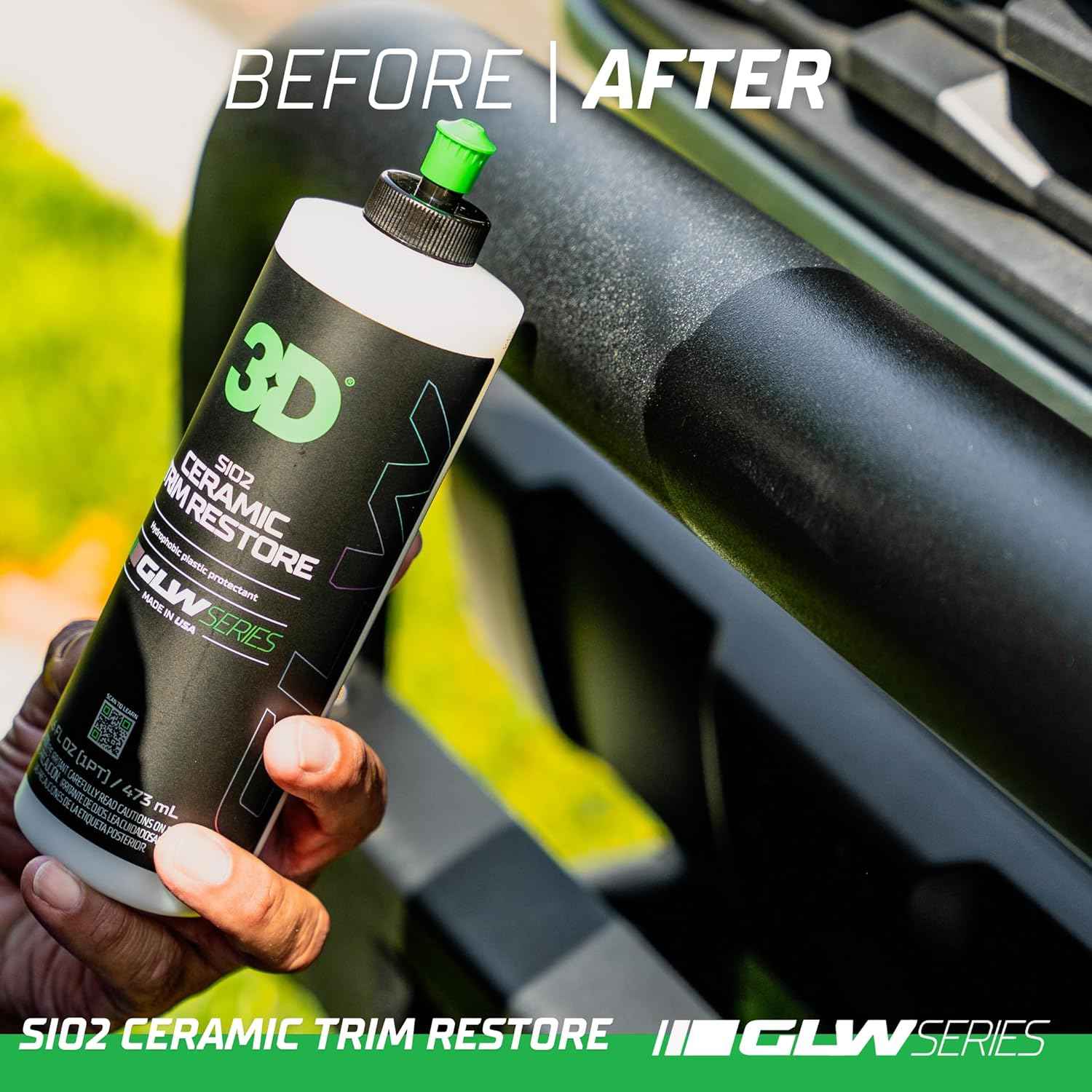 3D Si02 Ceramic Trim Restore - GLW Series - Static Auto Care