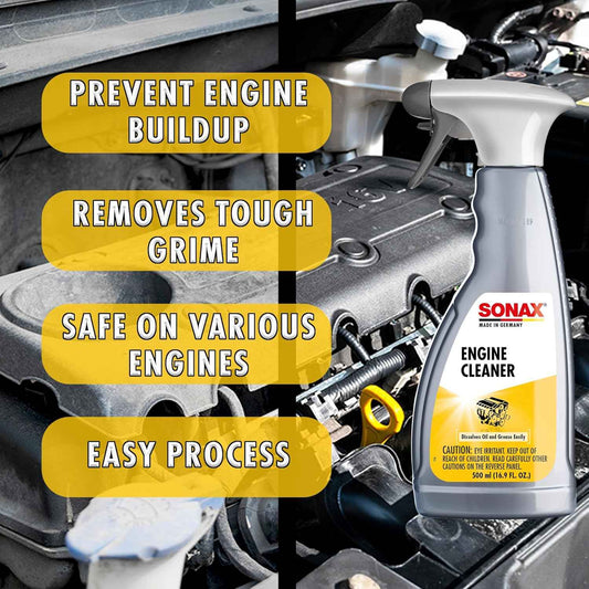 Sonax Engine Cleaner and Degreaser Spray - Static Auto Care