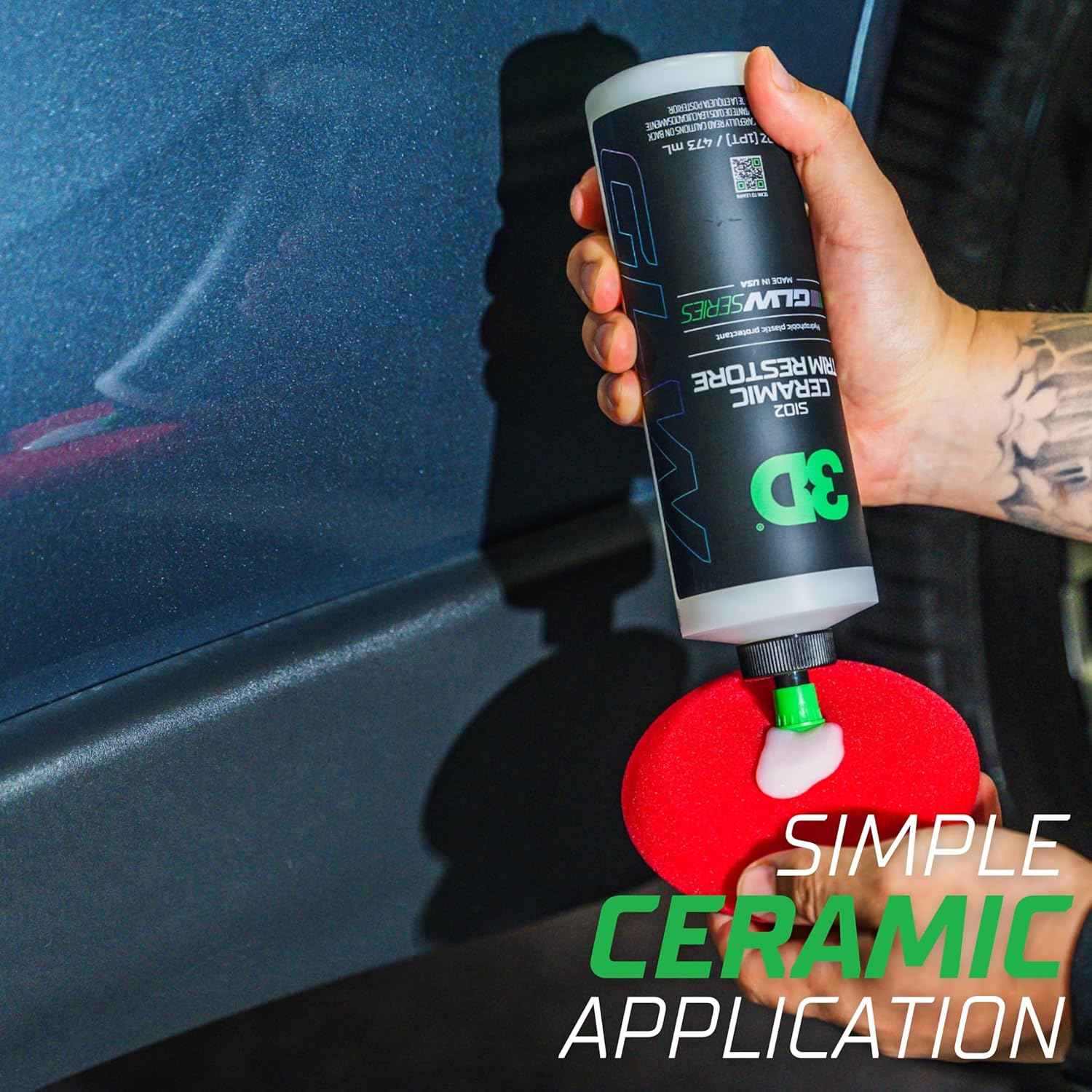 3D Si02 Ceramic Trim Restore - GLW Series - Static Auto Care