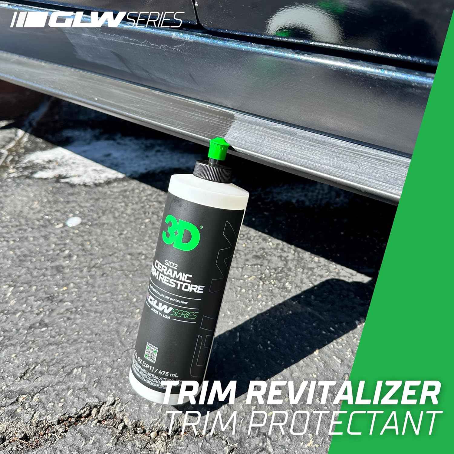 3D Si02 Ceramic Trim Restore - GLW Series - Static Auto Care