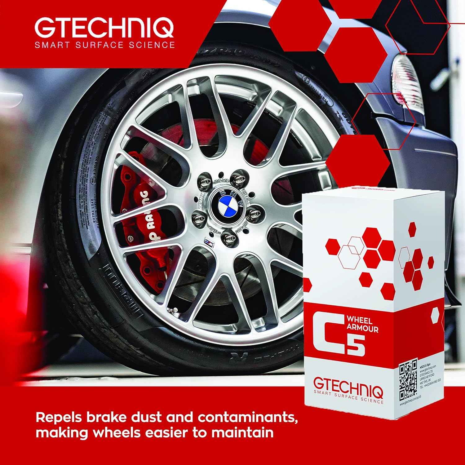 Gtechniq C5 Wheel Armour Coating - 12 Month Protection - Static Auto Care