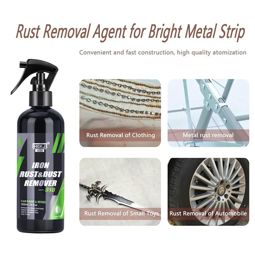 HGKJ Wheel Iron & Metal Surface Iron Fallout Remover Spray - Static Auto Care