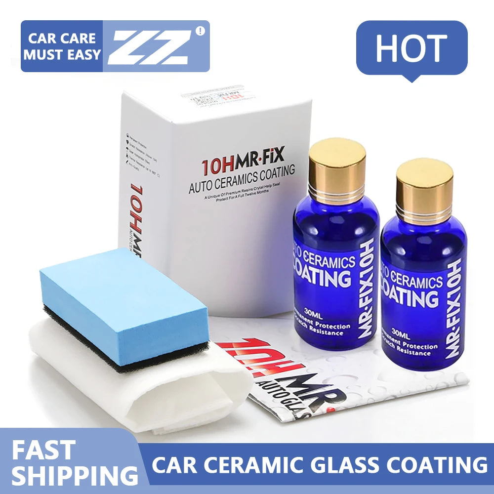 Mr.FixIt 10H Anti-Scratch Hydrophobic Ceramic Coating Kit - Static Auto Care
